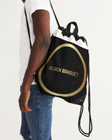 Black Banquet First Edition Canvas Drawstring Bag