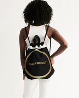 Black Banquet First Edition Canvas Drawstring Bag